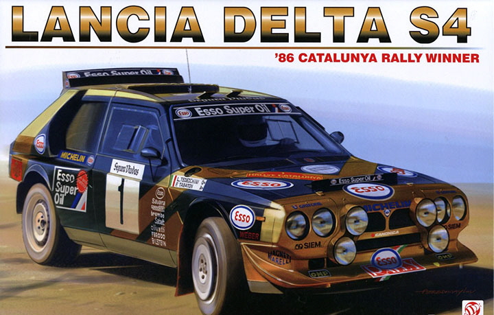 [���ܼ�] BPBX24034 [PLATZ] BPBX24034 1/24 Lancia Delta S4 1986 Catalonia Rally Winner