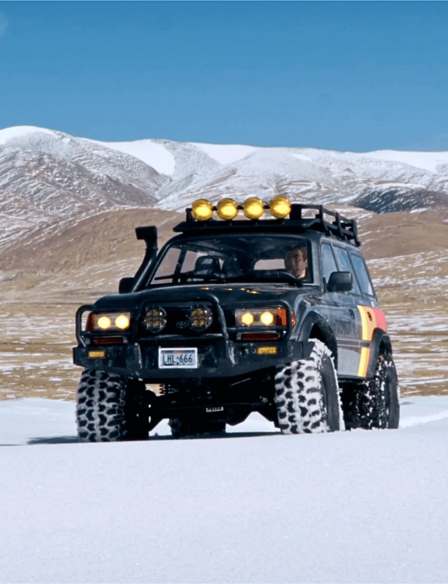 [���ܼ�] FMS11042RSGY-SP [ROC HOBBY] FMS 1:10 FCX10 LC80 Toyota Land Cruiser 80 RS (���Ÿ ����ũ����)