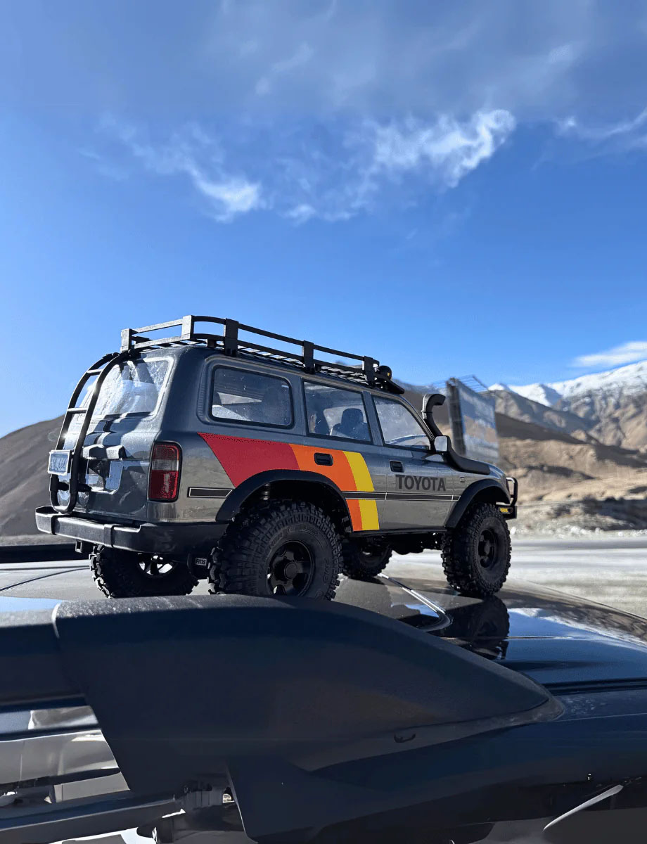 [���ܼ�] FMS11042RSGY-SP [ROC HOBBY] FMS 1:10 FCX10 LC80 Toyota Land Cruiser 80 RS (���Ÿ ����ũ����)