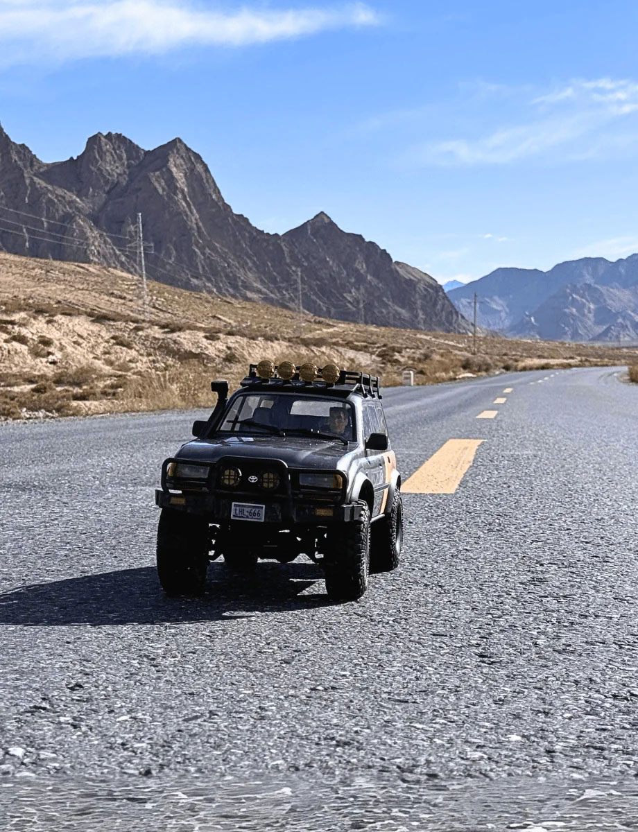 [���ܼ�] FMS11042RSGY-SP [ROC HOBBY] FMS 1:10 FCX10 LC80 Toyota Land Cruiser 80 RS (���Ÿ ����ũ����)