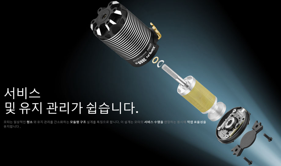 [���ܼ�] 30401153 [HOBBYWING] XERUN 3660SD-3200KV-BLACK-G3