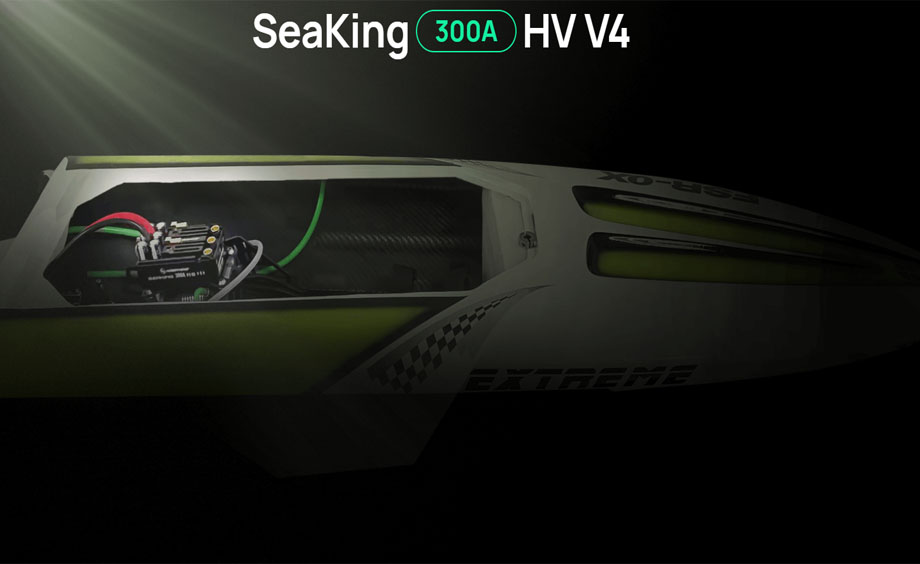 [���ܼ�] 30301202 [HOBBYWING] SEAKING 300A HV V4 (��Ʈ�� 5-14S �귯������ ���ӱ�)