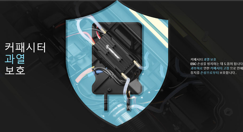 [ܼ] 30301201 [HOBBYWING] SEAKING 200A HV V4 (Ʈ 5-14S 귯 ӱ)