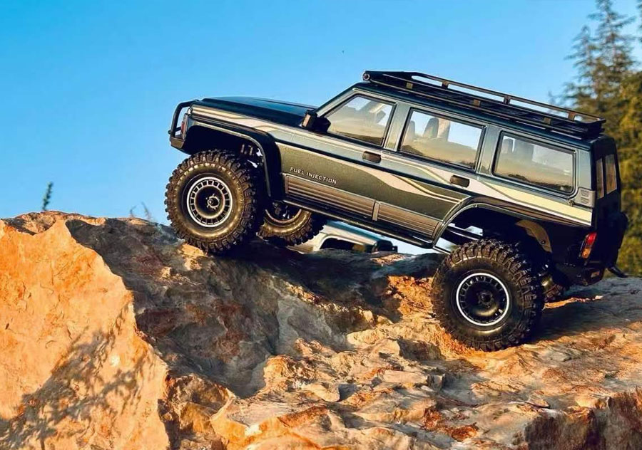 [���ܼ�] YK4107-Hydro blue [YK HOBBY] 1:10 YK4107 4WD 2�� SUV Trial �� Ʈ���̾� RTR Hydro blue