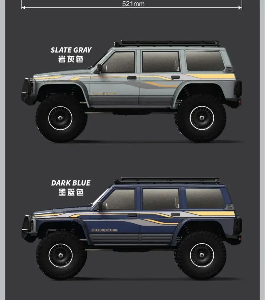 [���ܼ�] YK4107-Hydro blue [YK HOBBY] 1:10 YK4107 4WD 2�� SUV Trial �� Ʈ���̾� RTR Hydro blue