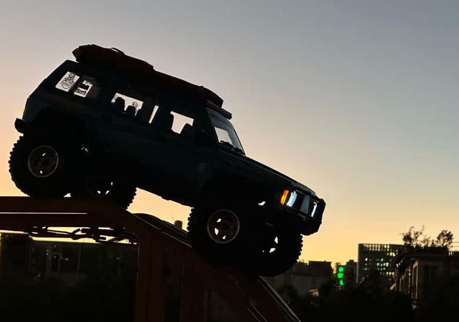 [���ܼ�] YK4107-Hydro blue [YK HOBBY] 1:10 YK4107 4WD 2�� SUV Trial �� Ʈ���̾� RTR Hydro blue