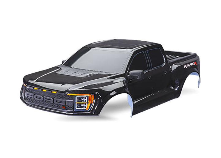 [ܼ] AX10112-BLK [Traxxas] AX10112-BLK Body, Ford Raptor R, complete (black)