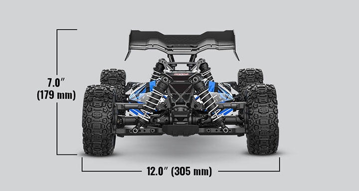 [���ܼ�] CB90154-4 Red [Traxxas] CB90154-4 Red 1/8 Jato 4X4 VXL Electric Raing Buggy