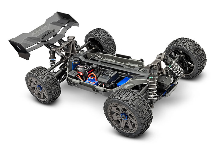 [���ܼ�] CB90154-4 Black [Traxxas] CB90154-4 Black 1/8 Jato 4X4 VXL Electric Raing Buggy