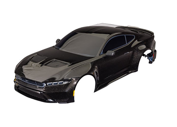 [���ܼ�] AX10511-BLK [Traxxas] AX10511-BLK Body, Ford Mustang, complete (black) (painted, decals applied)