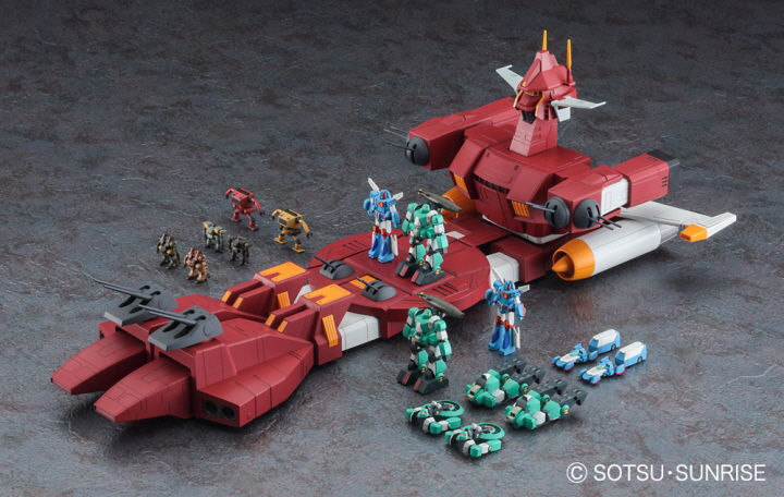 [���ܼ�] BH64813 [Hasegawa] BH64813 1/500 [Combat Mecha Xabungle] Iron Gear Second