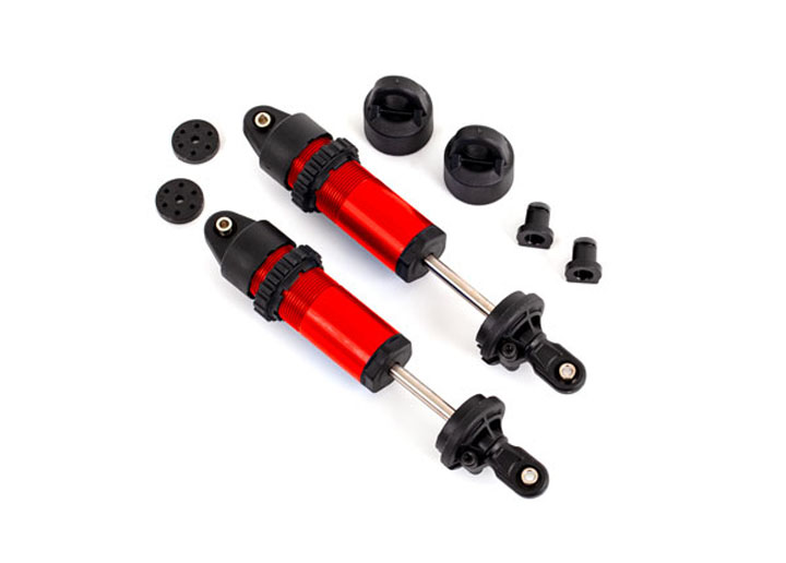 [ܼ] AX9660-RED [Traxxas] AX9660-RED Shocks, GT-Maxx, aluminum (red-anodized)