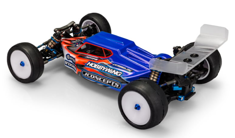 [���ܼ�] J-0600 [J-CONCEPTS] JConcepts RC10 B6.4/B6.4D S15 Buggy Body w/Carpet Wing (Clear)
