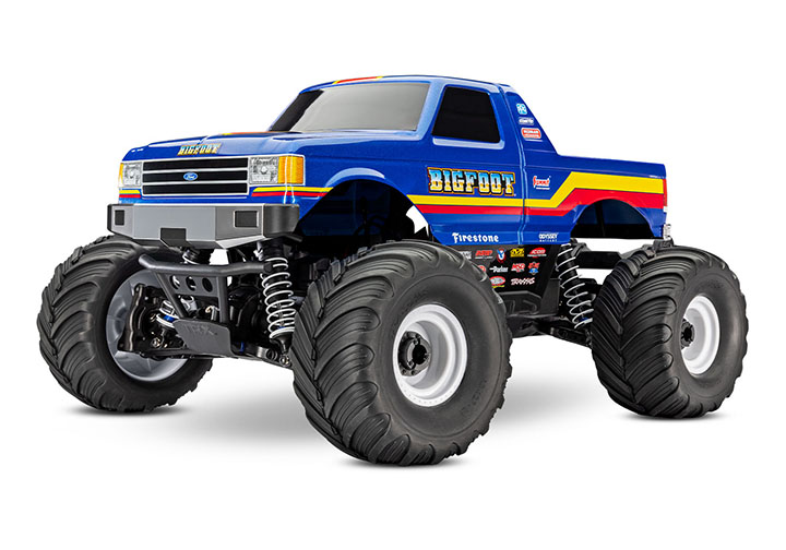 [ܼ] CB67134-4 Blue [Traxxas] CB67134-4 Blue 1/10 BIGFOOT 4X4 BL-2s -   ͸ 