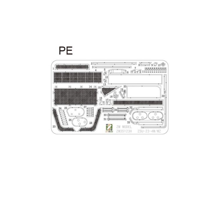 [���ܼ�] CZM35123H [ZIMI MODEL] CZM35123H ZSU-23-4 M/M3