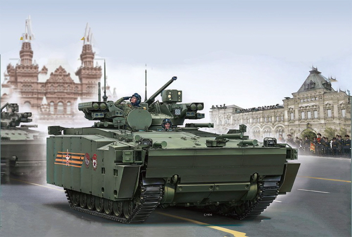 [���ܼ�] CZPH35023 [Panda hobby] CZPH35023 1/35 BMP Object695 Kurganet-25