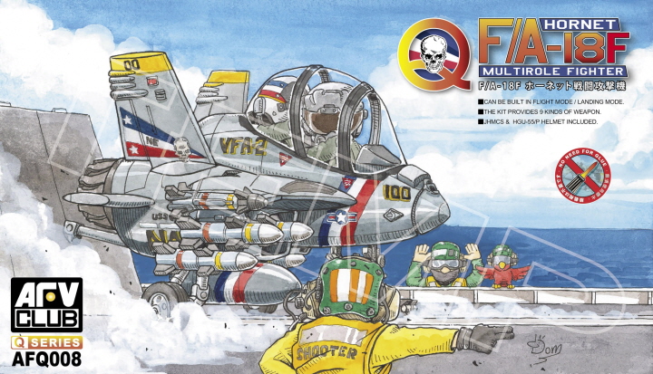 [���ܼ�] BFQ008 [AFV CLUB] BFQ008 F/A-18F Super Hornet