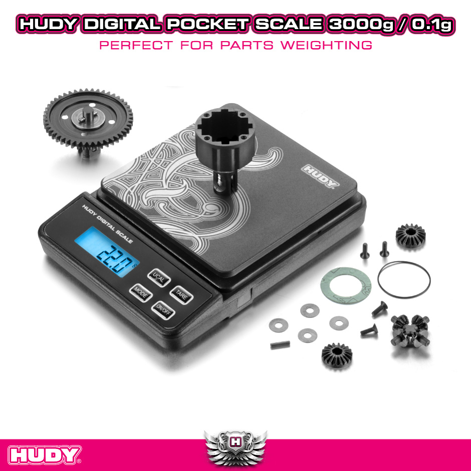 [���ܼ�] 107866 [HUDY] 107866 PROFFESIONAL DIGITAL POCKET SCALE 3000g/0.1g