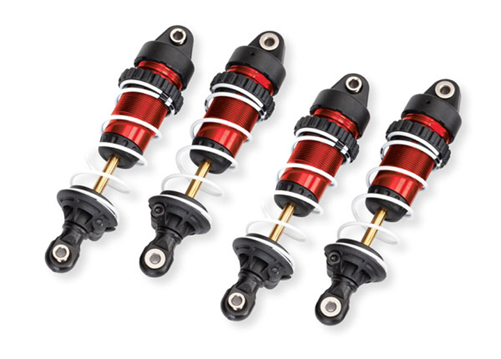 [���ܼ�] AX10765-RED [Traxxas] AX10765-RED Aluminum GTR Shocks