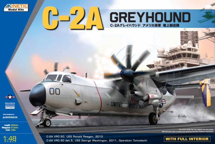 [ܼ] CNK48025 [Kinetic] CNK48025 1/48 C-2A Greyhound