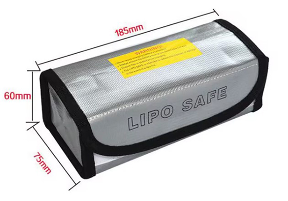 [ܼ] DTT0181 [DETAILS TECH] [DTT0181] Fireproof Lipo Battery Safety Guard Charge Bag 185x75x60mm (Ƭ ͸ /Ƽ)