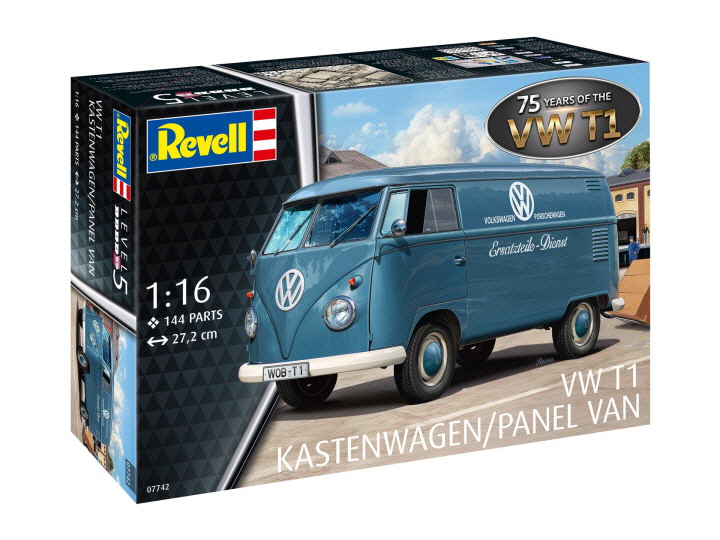 [ܼ] BV7742 [Revell Gmbh] BV7742 1/16 VW T1 Panel Van-75 Years of the VW T1