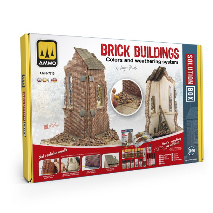 [ܼ] CG7710 [MIG AMMO] CG7710 SOLUTION BOX 09 - Brick Buildings