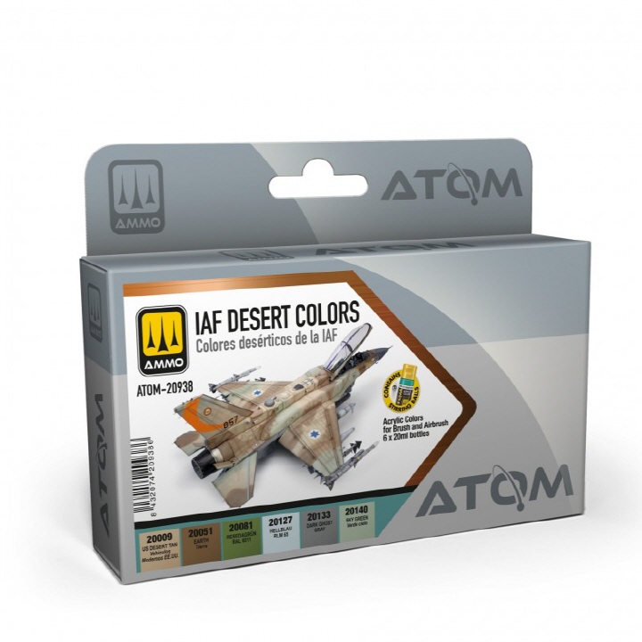 [ܼ] CG20938 [MIG AMMO] CG20938 ATOM IAF Desert Colors Set