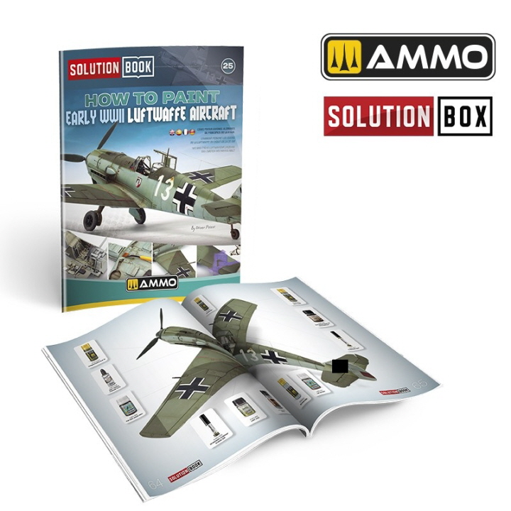 [���ܼ�] CG6530 [MIG AMMO] CG6530 SOLUTION BOOK 25 - How to Paint Early WW2 Luftwaffe Aircraft
