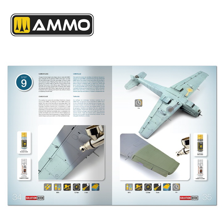 [ܼ] CG6530 [MIG AMMO] CG6530 SOLUTION BOOK 25 - How to Paint Early WW2 Luftwaffe Aircraft