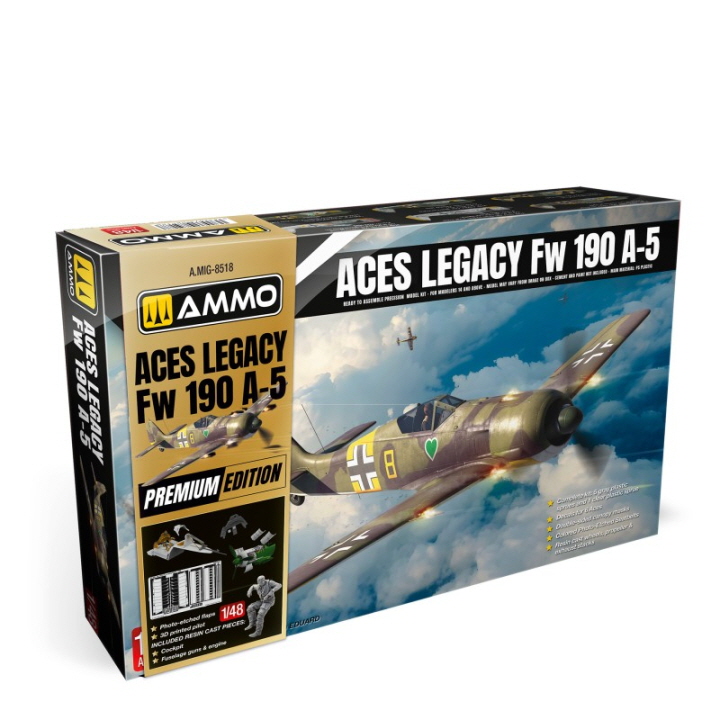 [ܼ] CG8518 [MIG AMMO] CG8518 1/48 Aces Legacy Focke Wulf 190 A-5 Premium Edition