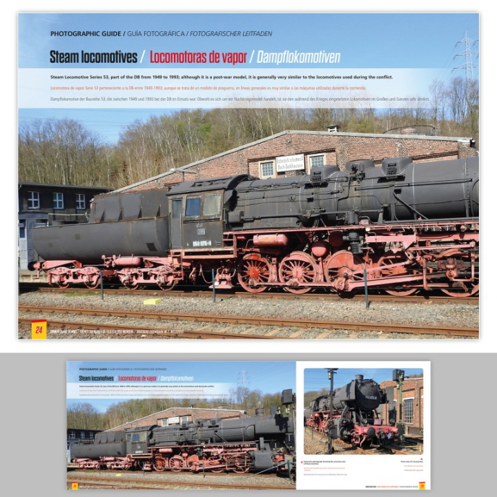 [ܼ] CGR-1400 [MIG AMMO] CGR-1400 AMMO RAIL CENTER Visual Modelers Guide WWII German Trains (Multilingual)