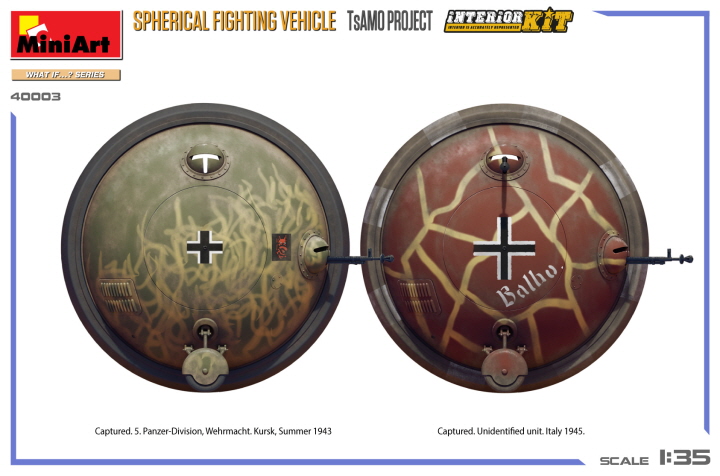 [���ܼ�] BE40003 [Miniart] BE40003 1/35 Spherical Fighting Vehicle (TsAMO Project).Interior Kit