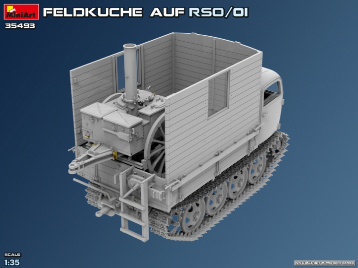[ܼ] BE35493 [Miniart] BE35493 1/35 Feldkuche Auf RSO/01