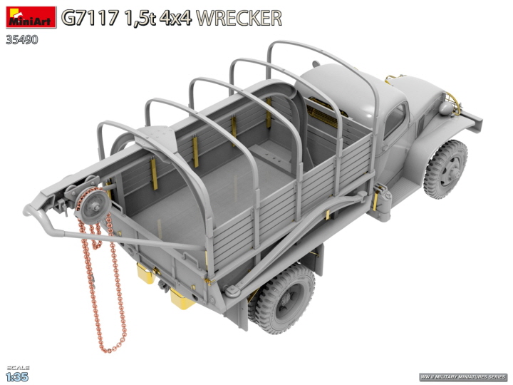 [ܼ] BE35490 [Miniart] BE35490 1/35 G7117 1,5t 4x4 Wrecker