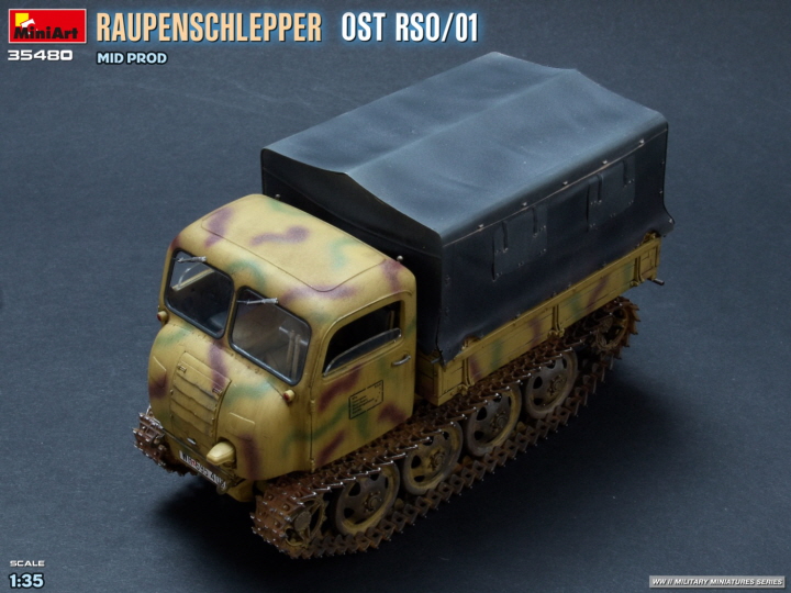 [ܼ] BE35480 [Miniart] BE35480 1/35 Raupenschlepper Ost RSO/01. Mid Prod