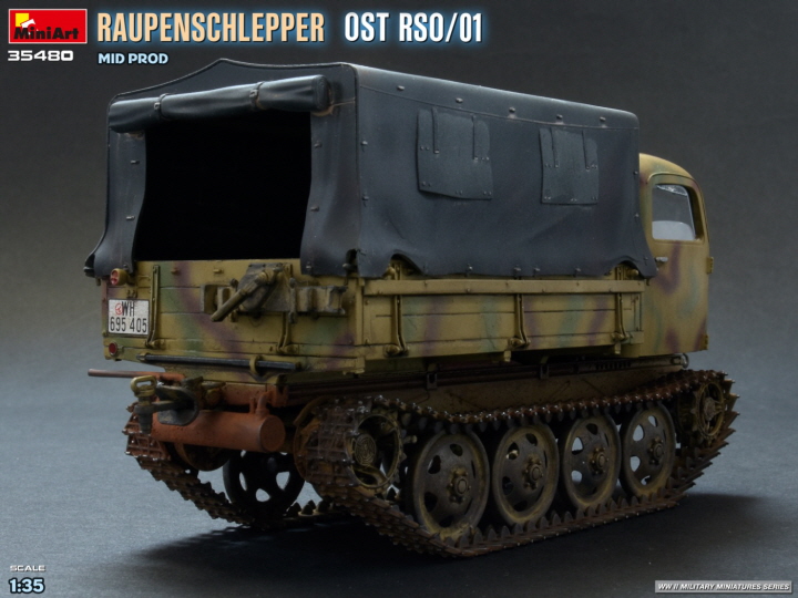 [ܼ] BE35480 [Miniart] BE35480 1/35 Raupenschlepper Ost RSO/01. Mid Prod