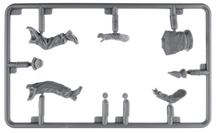 [ܼ] BE53015 [Miniart] BE53015 1/35 Panzer Crew. France 1944. Resin Heads