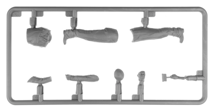 [ܼ] BE38094 [Miniart] BE38094 1/35 Paint Workers with Accessories