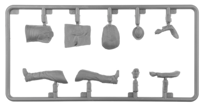 [ܼ] BE38077 [Miniart] BE38077 1/35 WORKERS WITH CONCRETE MIXER