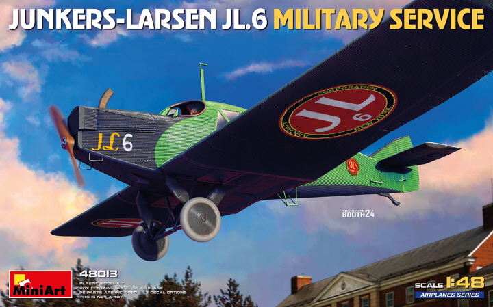 [ܼ] BE48013 [Miniart] BE48013 1/48 Junkers-Larsen JL.6.Military Service