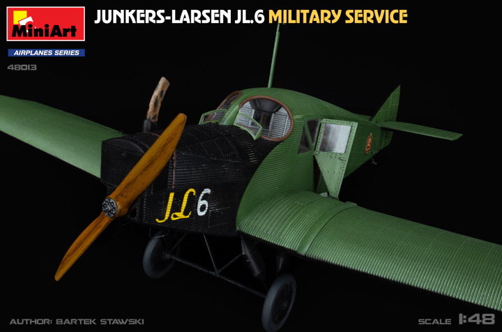 [ܼ] BE48013 [Miniart] BE48013 1/48 Junkers-Larsen JL.6.Military Service