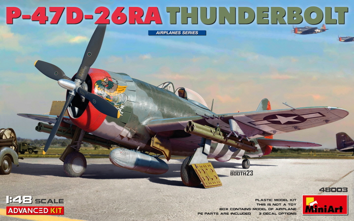 [ܼ] BE48003 [Miniart] BE48003 1/48 P-47D-26RA Thunderbolt. Advanced Kit