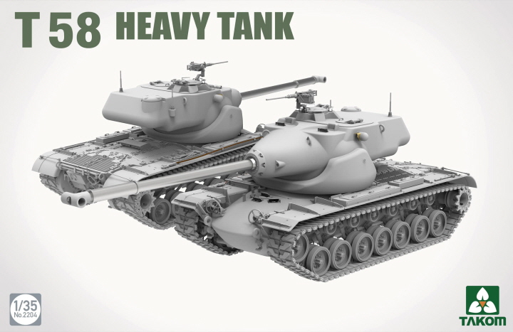 [ܼ] BT2204 [Takom] BT2204 1/35 T 58 HEAVY TANK