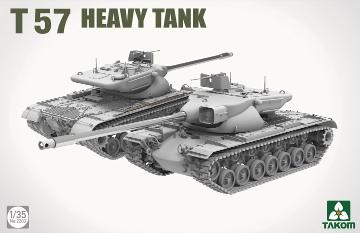 [ܼ] BT2203 [Takom] BT2203 1/35 T 57 HEAVY TANK
