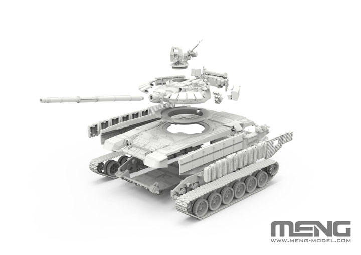 [���ܼ�] CE72-007 [Meng] CE72-007 1/72 Russian Main Battle Tank T-72B3M