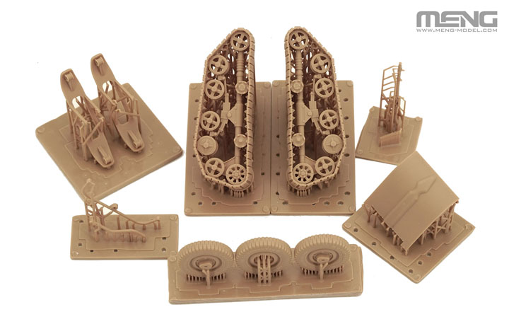 [ܼ] CEVS-018 [Meng] CEVS-018 1/35 German Pkw.K1 Kubelwagen Type 155 Half-Track