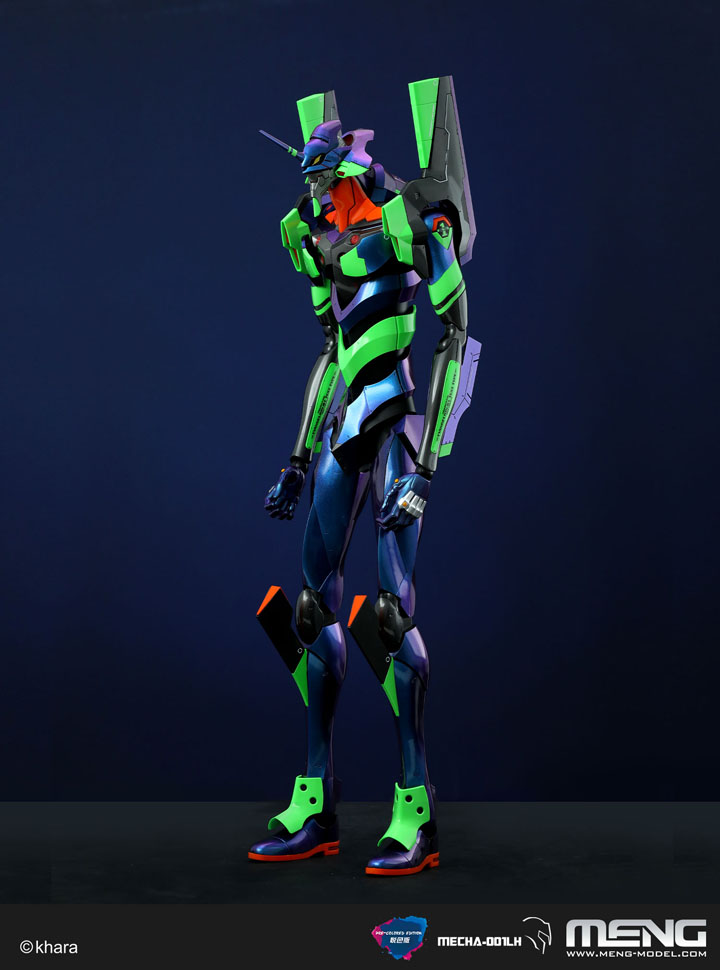 [ܼ] CECHA-001LH [Meng] CECHA-001LH Evangelion Test Type-01 Ver.1.5 (Iridescent Pre-colored Edition)