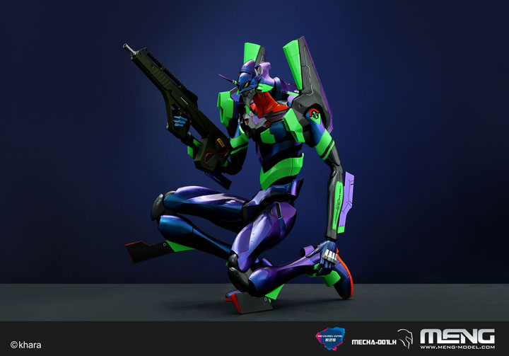 [ܼ] CECHA-001LH [Meng] CECHA-001LH Evangelion Test Type-01 Ver.1.5 (Iridescent Pre-colored Edition)