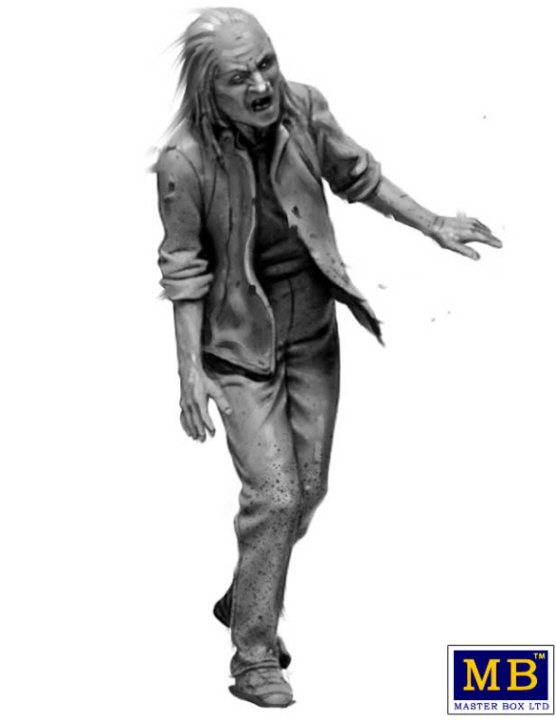 [ܼ] CM35242 [MasterBox] CM35242 1/35 Zombie land Series Kit No. 2. Road to freedom. Zombie